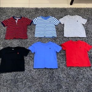 Six Ralph Lauren Tees